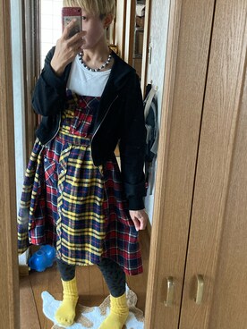 「アイテム（ワンピース/ドレス）」を使った、さとみ@JUMP   UP!さん（レディース・161cm・40代）の秋コーディネート