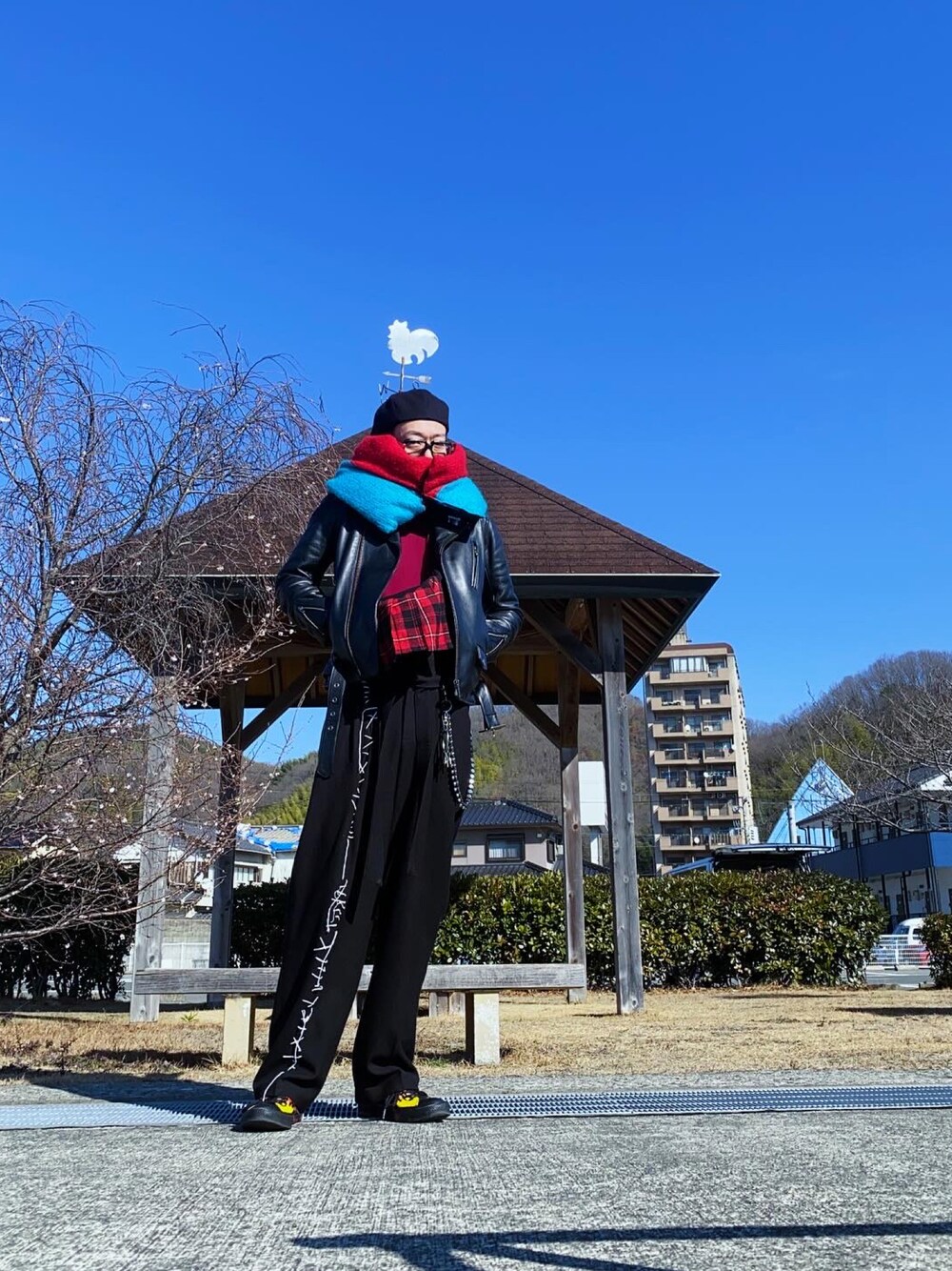 FACETASMのマフラーを使った人気ファッションコーディネート - WEAR