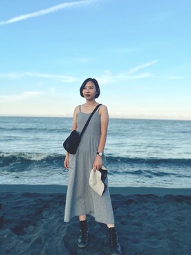 「0_1（リンイー）のアイテム」を使った、cderni さん（レディース・156cm）の夏コーディネート