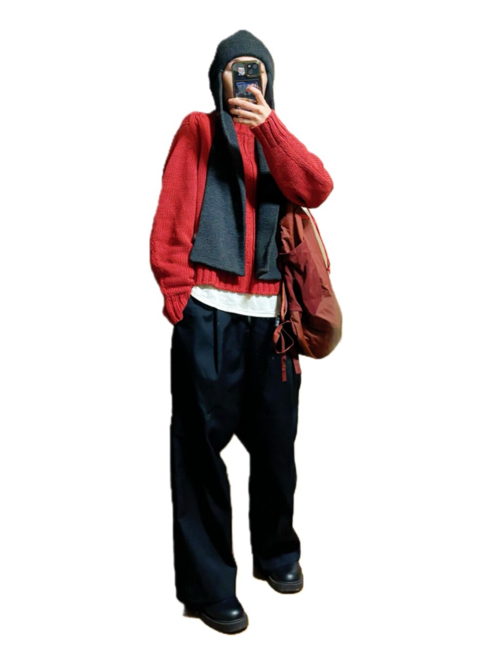 CLANE（クラネ）の「MUFFLER SET KNIT CAP（マフラー）」 - WEAR