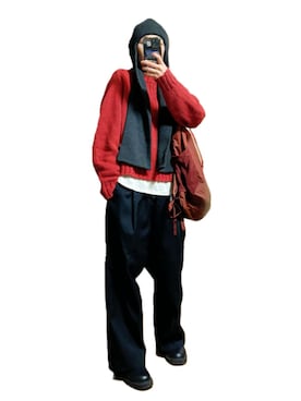 「MOUSSY（マウジー）のアイテム」を使った、鈴木すうこさん（レディース・154cm）の秋コーディネート