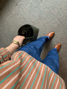 鈴木すうこさん（レディース・154cm）の春コーディネート