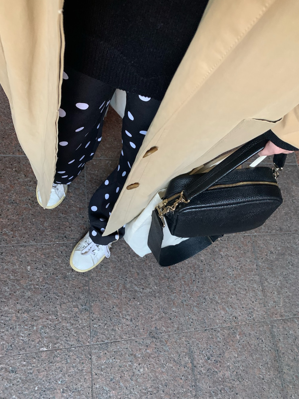 roku ドットプリントパンツ 6 (ROKU) - 6 ROKU DOT PRINT PANTS 36 ドットプリントパンツの