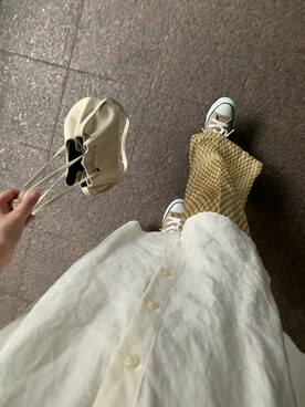 鈴木すうこさん（レディース・154cm）の夏コーディネート