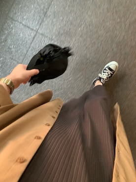 鈴木すうこさん（レディース・154cm）の秋コーディネート