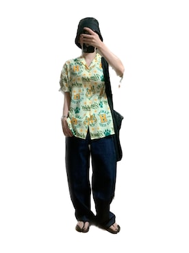 鈴木すうこさん（レディース・154cm）の夏コーディネート