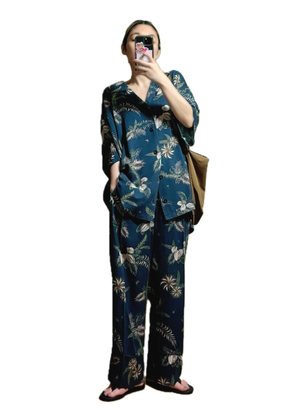 TODAYFUL（トゥデイフル）の「Vintageアロハパンツ（その他パンツ