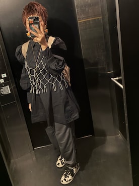 「アイテム（その他トップス）」を使った、sayoさん（レディース・165cm）の秋コーディネート