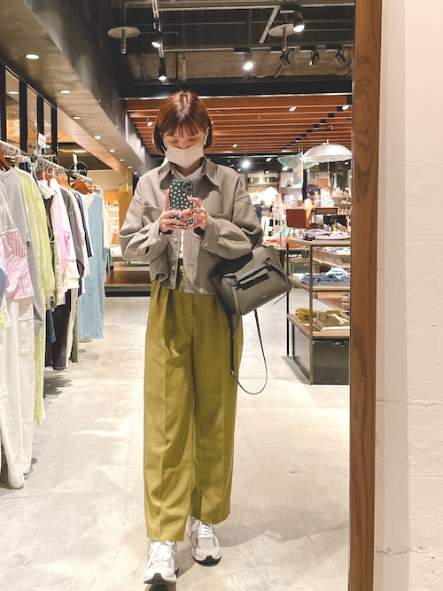 スタイルUPワイドパンツ2 174999を使った人気ファッション