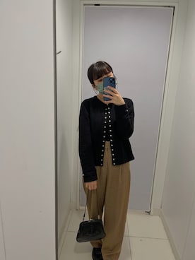 Dさん(レディース・155cm)の冬コーディネート