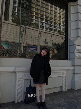 Dさん（レディース・155cm）の冬コーディネート