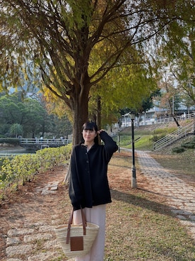 Dさん（レディース・155cm）の冬コーディネート