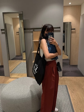 Dさん（レディース・155cm）の春コーディネート