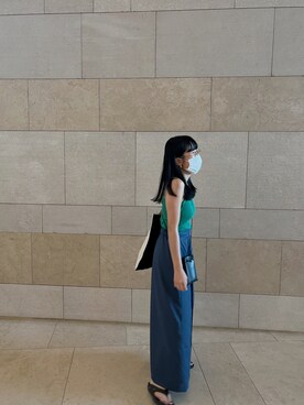 「MAX&Co.（マックス アンド コー）のアイテム」を使った、Dさん（レディース・155cm）の夏コーディネート