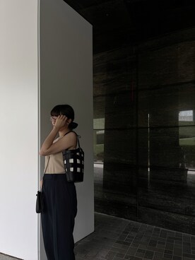 「summer」｜Dさん（レディース・155cm）の春コーディネート