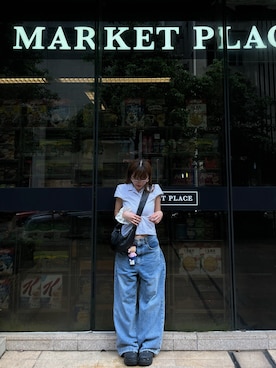 「LEMAIRE（ルメール）のアイテム」を使った、Dさん（レディース・155cm）の夏コーディネート