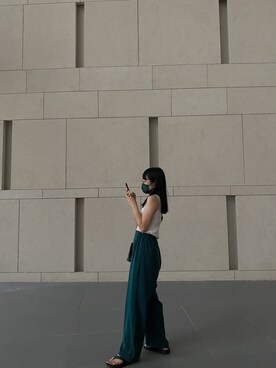 Dさん（レディース・155cm）の夏コーディネート