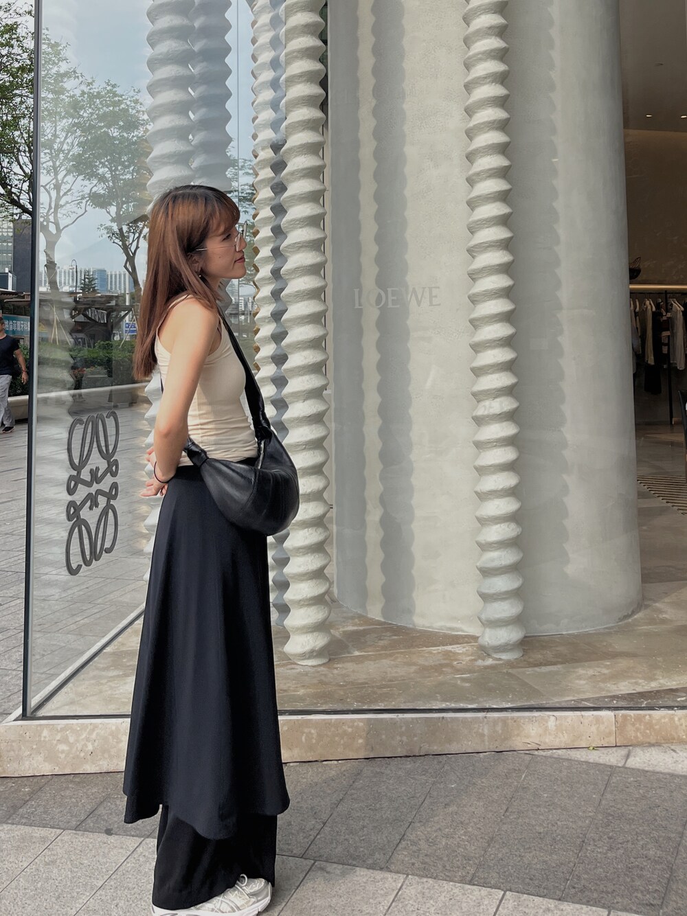 Dydine Tank Heart - Fine Linen ブラック XS Dydine Tank Heart - Fine Linen ブラック XS