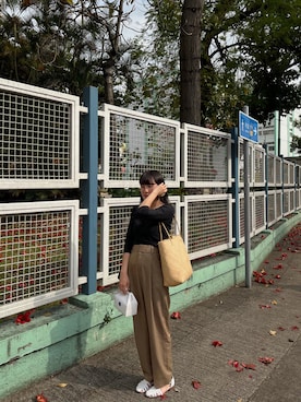 Dさん（レディース・155cm）の春コーディネート