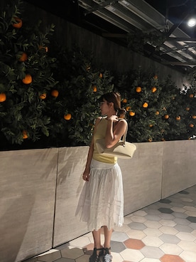 「Steven Alan（スティーブンアラン）のアイテム（サンダル）」を使った、Dさん（レディース・155cm）の秋コーディネート