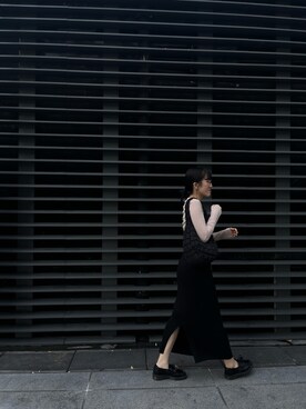 Dさん（レディース・155cm）の冬コーディネート