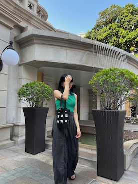 「MAX&Co.（マックス アンド コー）のアイテム」を使った、Dさん（レディース・155cm）の夏コーディネート