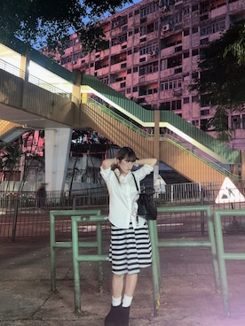 Dさん（レディース・155cm）の冬コーディネート