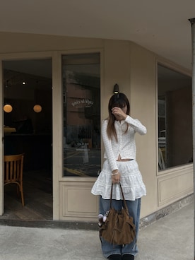 Dさん（レディース・155cm）の冬コーディネート