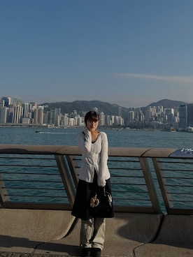 Dさん（レディース・155cm）の冬コーディネート