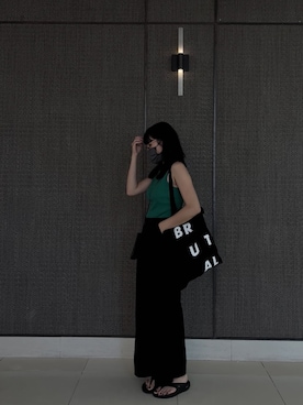 「MAX&Co.（マックス アンド コー）のアイテム」を使った、Dさん（レディース・155cm）の夏コーディネート