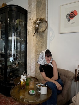 Dさん（レディース・155cm）の春コーディネート