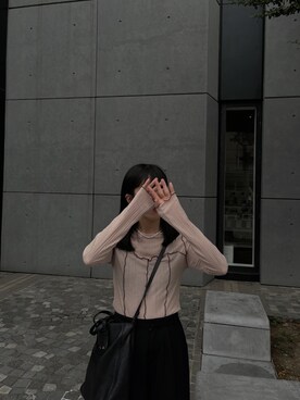 Dさん（レディース・155cm）の冬コーディネート