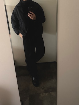 「COMOLI（コモリ）のアイテム」を使った、shinさん（メンズ・172cm）の春コーディネート