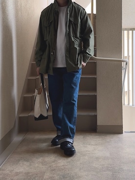 「KLEMAN（クレマン）のアイテム」を使った、shinさん（メンズ・172cm）の春コーディネート