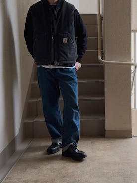 「KLEMAN（クレマン）のアイテム」を使った、shinさん（メンズ・172cm）の春コーディネート