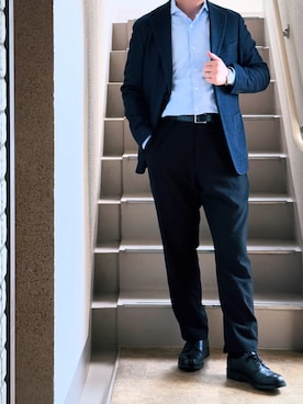 「アイテム（腕時計）」を使った、shinさん（メンズ・172cm）の夏コーディネート