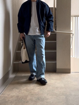 「KLEMAN（クレマン）のアイテム」を使った、shinさん（メンズ・172cm）の春コーディネート