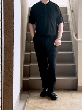 「JOURNAL STANDARD（ジャーナルスタンダード）のアイテム」を使った、shinさん（メンズ・172cm）の夏コーディネート