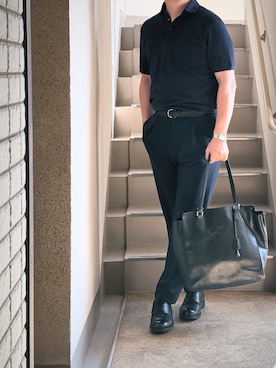 「アイテム（パンプス）」を使った、shinさん（メンズ・172cm）の夏コーディネート