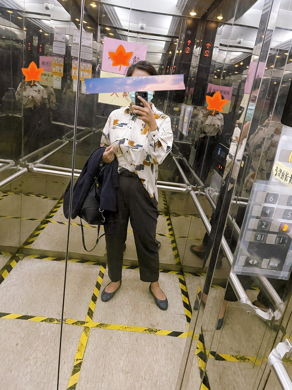 「秋のコーデ、office style、Wide Pants、autumn look」｜「OLIVE des OLIVEのアイテム（シャツ/ブラウス、その他）」を使った、linlinさん（レディース・160cm）の秋コーディネートの1枚目の写真