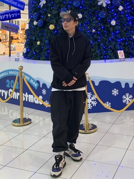 「ORANGE TAB（オレンジタブ）のアイテム」を使った、yo-sukeさん（メンズ・175cm）の冬コーディネート