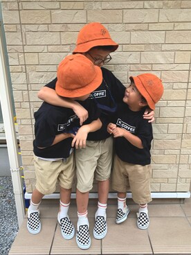 3taさん（キッズ・120cm）の夏コーディネート