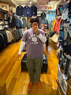 「RED WING（レッドウィング）のアイテム」を使った、まこんちゅさん（メンズ・175cm）の冬コーディネート