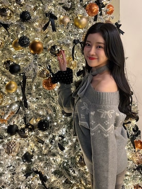 「TITTY&CO.（ティティーアンドコー）のアイテム」を使った、narumin247さん（レディース・159cm）の冬コーディネート