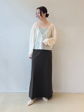 「LE TALON（ルタロン）のアイテム」を使った、hasumiさん（レディース・148cm）の春コーディネート