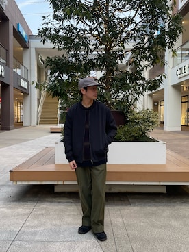 軍司 陽龍さん（メンズ・167cm）の冬コーディネート