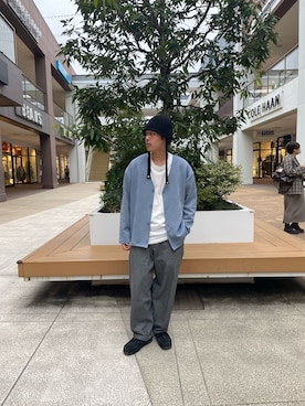 軍司 陽龍さん(メンズ・167cm)の冬コーディネート