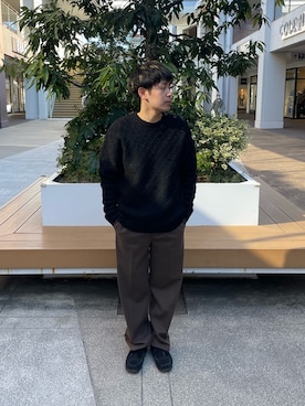 軍司 陽龍(ぐんじ ひりゅう)さん（メンズ・167cm）の冬コーディネート