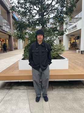 軍司 陽龍さん（メンズ・167cm）の冬コーディネート