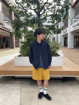 「ITEMS URBANRESEARCH（アイテムズ アーバンリサーチ）のアイテム（その他アウター）」を使った、ひりゅうさん（メンズ・167cm）の春コーディネート